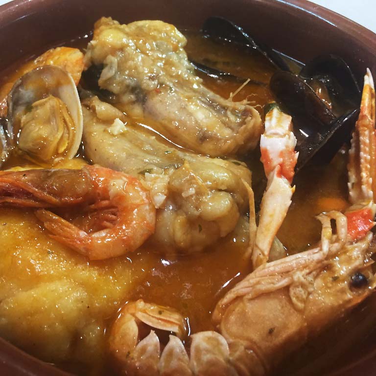 Zarzuela de pescado Zarzuela de pescado
