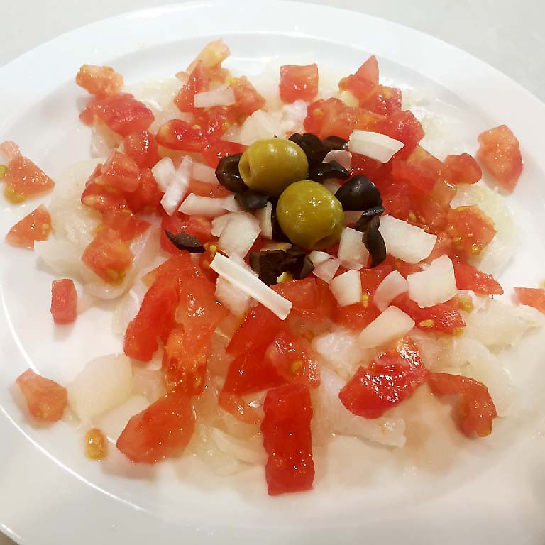 Esqueixada bacalao Esqueixada bacalao