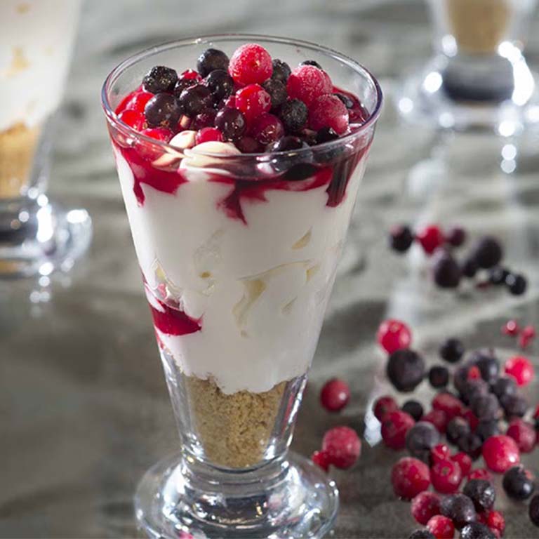 Bicchiere Vetro Cheesecake